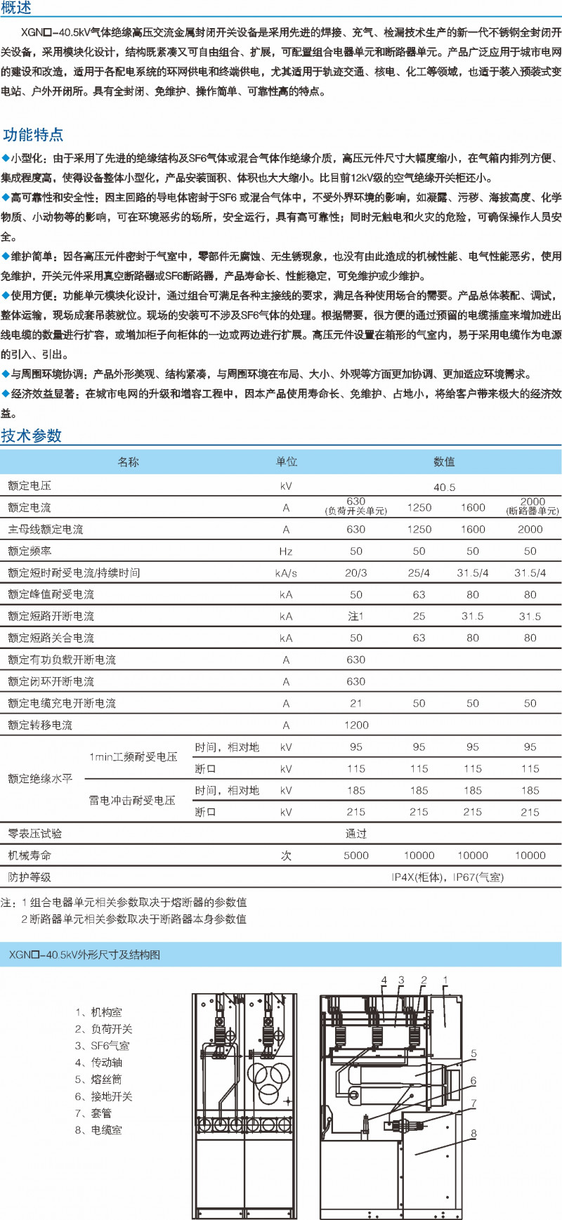 XGN-40.5kV交流金属关闭开关装备_箱型牢靠式开关装备_产品中心_凯时尊龙人生就是博电气集团